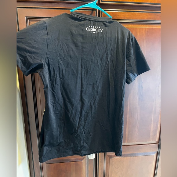 Avenue George V Paris - GV Leo Tee - Black (GV2502) Bling - L - Picture 7 of 8